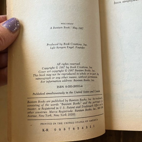 Wagons West! Paperback Duo - Nebraska! 1979 and Wisconsin! 1987 - Vintage Set - Picture 6 of 12